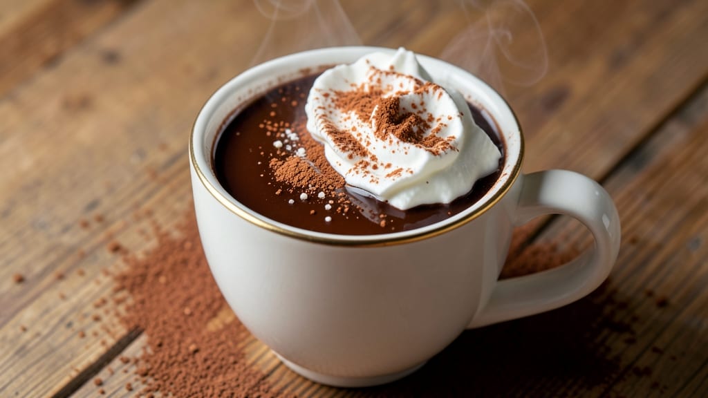 Barefoot Contessa's Hot Chocolate Recipe: Velvety Spiced Blend With Whipped Cream Top