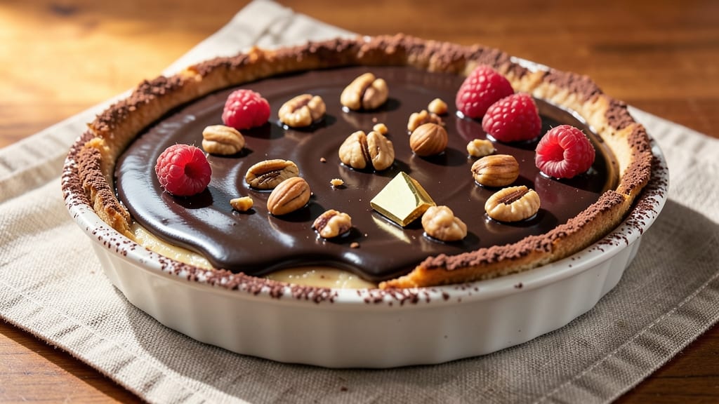 Belgian Chocolate Tarts Recipe: Crispy Pastry and Fudgy Cocoa Rivers