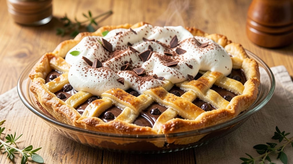 Barefoot Contessa's Chocolate Pie Recipe: Coffee-Infused Crunch With Vanilla Swirls