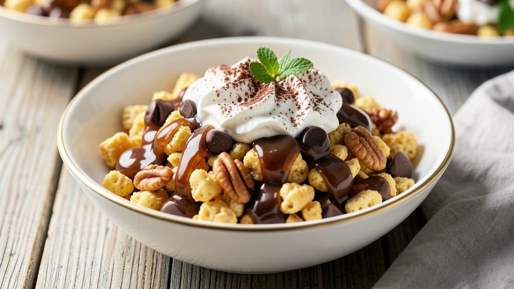 Caramel Chocolate Chex Recipe: Triple-Layered Crunch With Coffee-Infused Fudgy Rivers