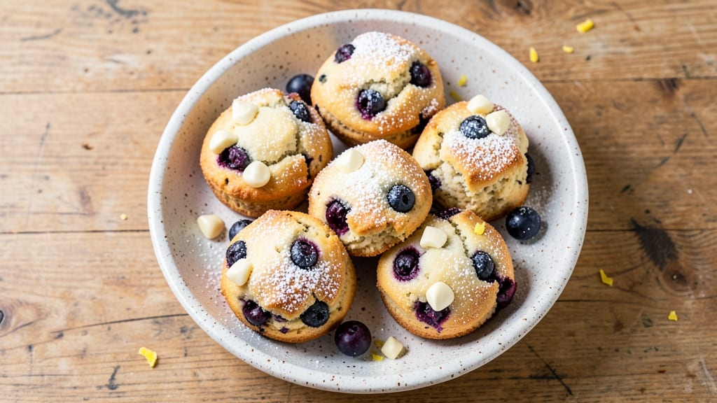 Blueberry White Chocolate Scones Recipe: Bursting With Juicy Berries and Melty Chunks