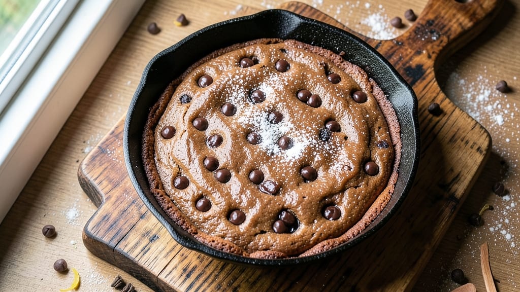 Cast Iron Skillet Chocolate Chip Cookie Brownies Recipe: Crispy Edges and Gooey Melts in One Pan