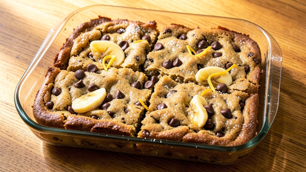 Banana Chocolate Chip Cookie Bars Recipe: No-Bake Chewy Crunch in 15 Minutes