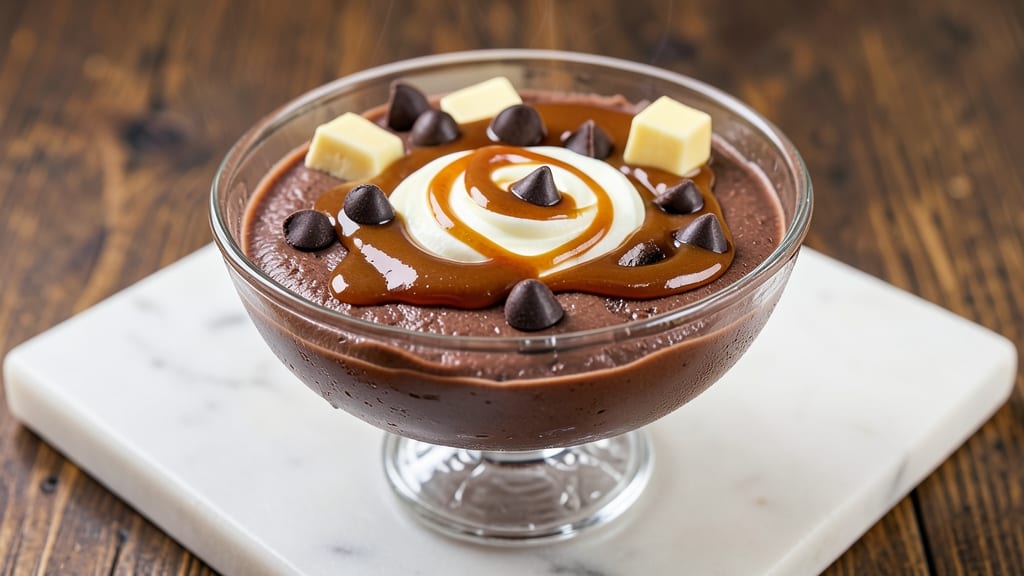 Caramel Chocolate Pudding Recipe: Silky Swirls With Buttery Crunch Top
