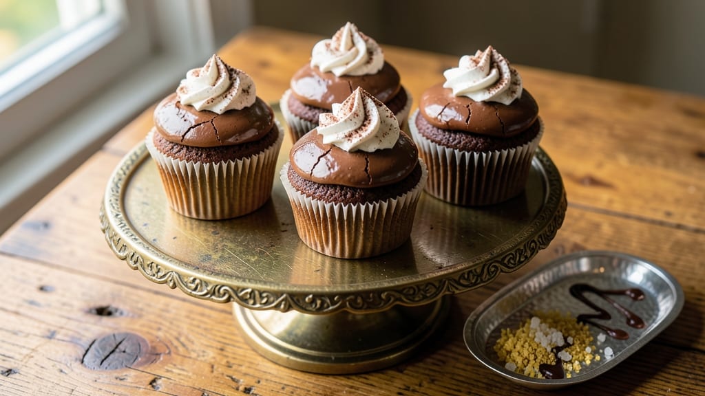 Best Chocolate Cupcakes Recipe in the World: Triple-Layered Height With Espresso-Infused Fudge Swirls