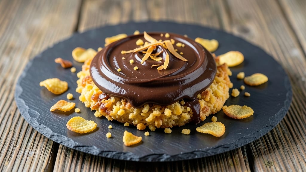 Biscuits Dipped in Chocolate Recipe: Crispy Cornflake Top Meets Molten Ganache