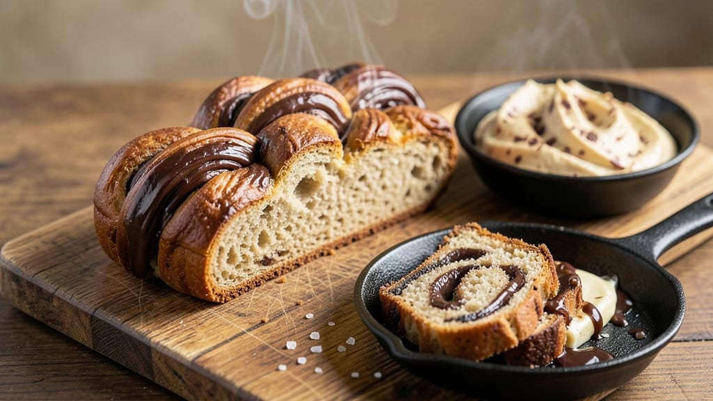 Braided Chocolate Bread Recipe: Coffee-Infused Swirls and Buttery Crust