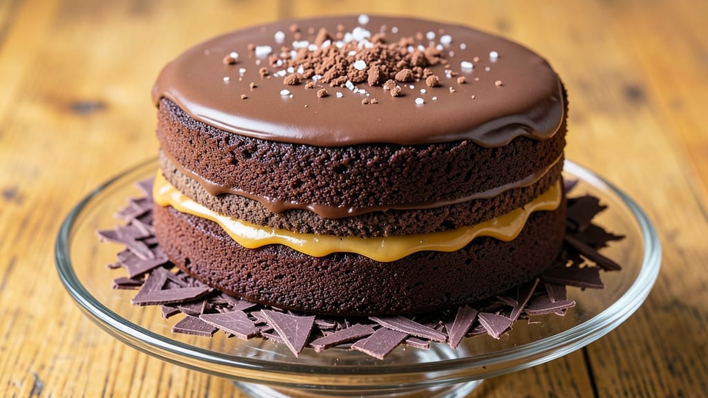 Brooklyn Chocolate Cake Recipe: Coffee-Infused Layers With Buttery Crunch