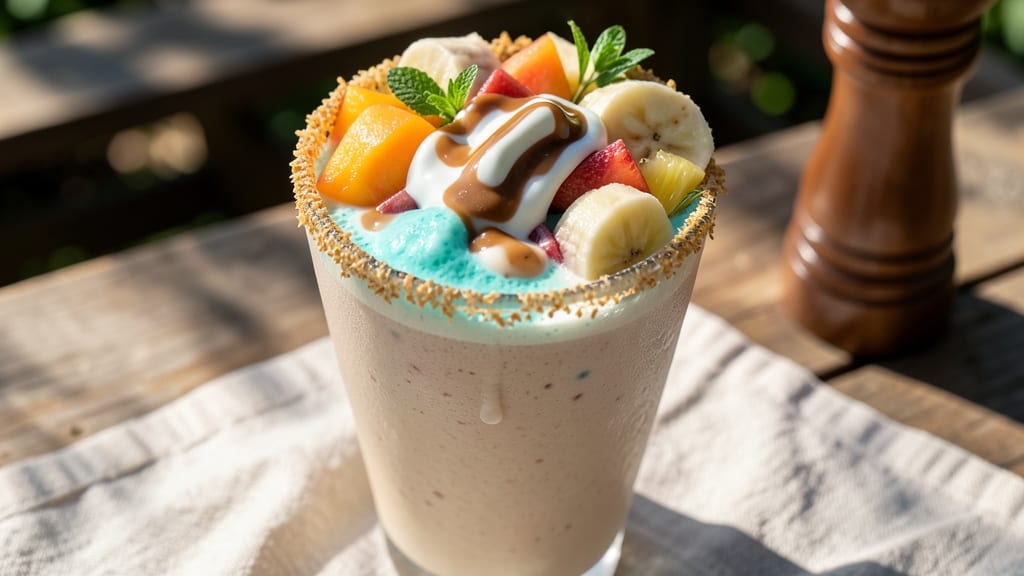 Beach Bum White Chocolate Tropical Smoothie Recipe: Sunshine-Inspired Bliss in 5 Minutes