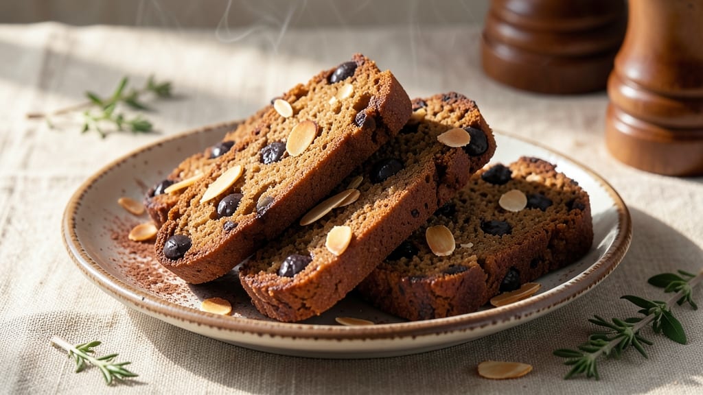 Chewy Chocolate Biscotti Recipe: Coffee-Infused Crunch With Fudgy Core