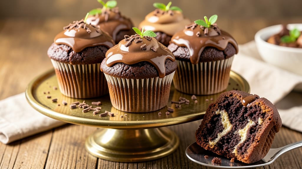 Bakery-Style Chocolate Cupcakes Recipe: Triple-Layered Height With Perfectly Browned Caps