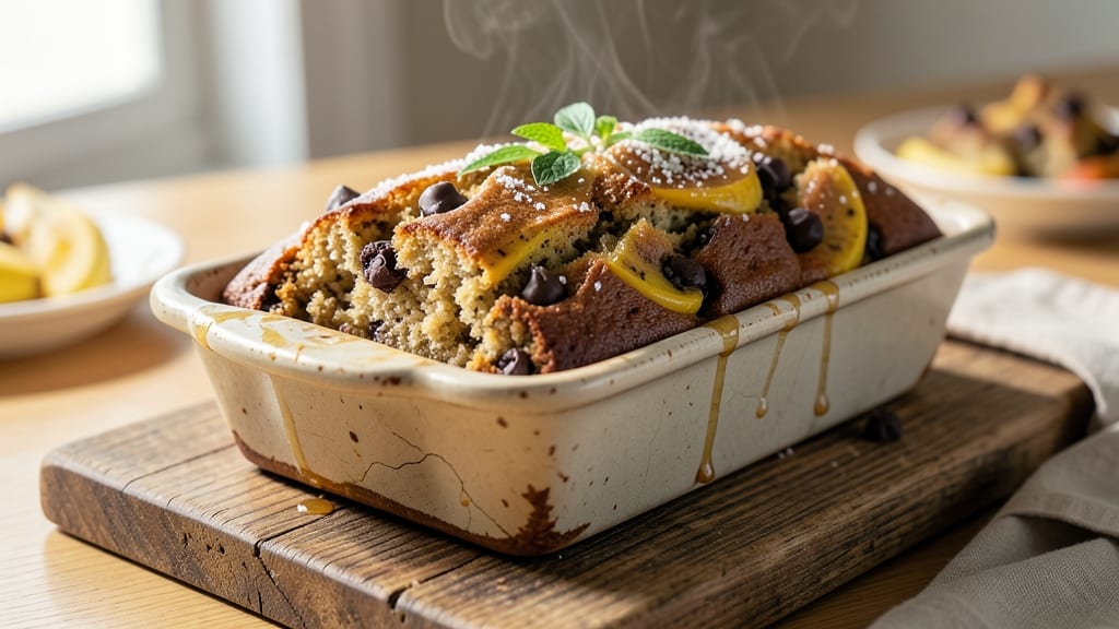 Banana Bread Loaf Recipe With Chocolate Chips: Coffee-Infused Moisture and Double Chocolate Magic