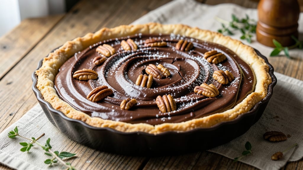 Best Chocolate Pecan Pie Recipe Ever: Coffee-Infused Crunch With Buttery Swirls