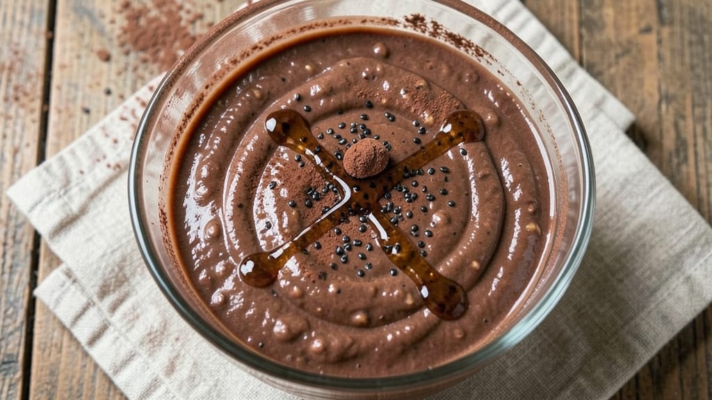 Blended Chocolate Overnight Oats Recipe: No-Cook Fudgy Swirls With Coffee Infusion