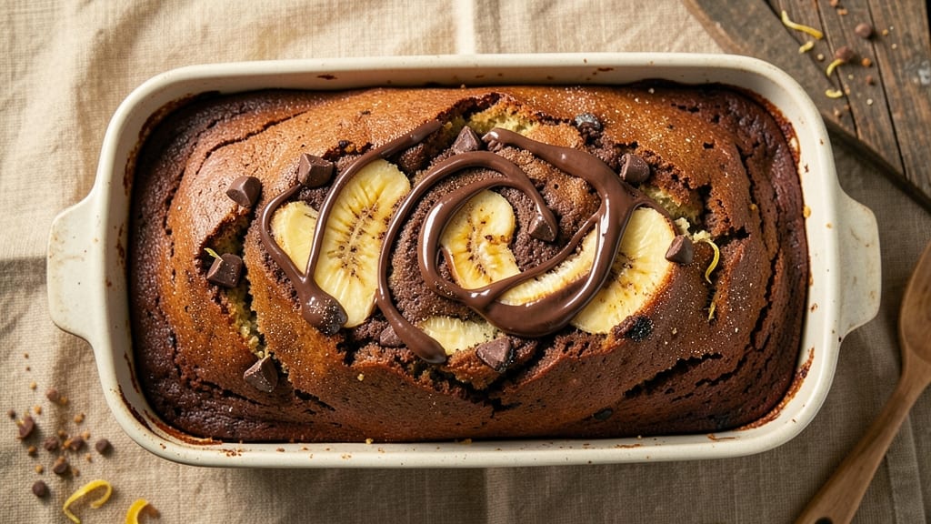Banana Chocolate Loaf Cake Recipe: Moist Layers With Hidden Espresso Boost
