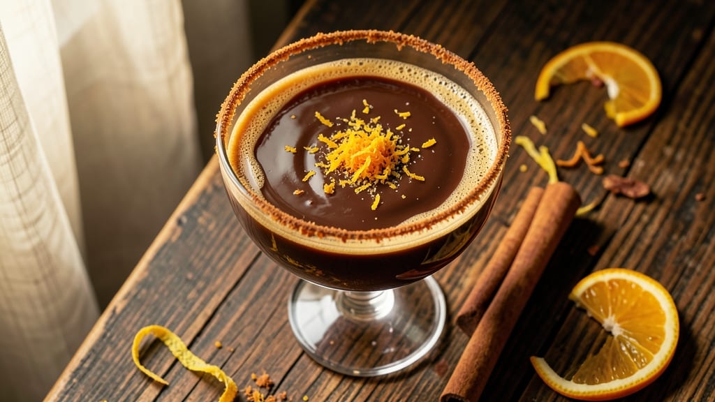 Best Holiday Martini Recipes from England Chocolate Orange Martini Recipe: Festive Boozy Twist in 10 Minutes