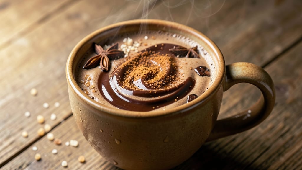 Caotina Hot Chocolate Recipe: Spiced Rum-Infused Velvety Warmth
