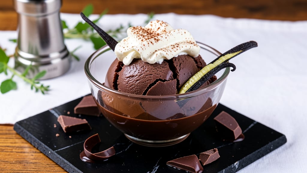 Belgian Dark Chocolate Ice Cream Recipe: Deep Cocoa Intensity With Crunchy Hazelnut Bits