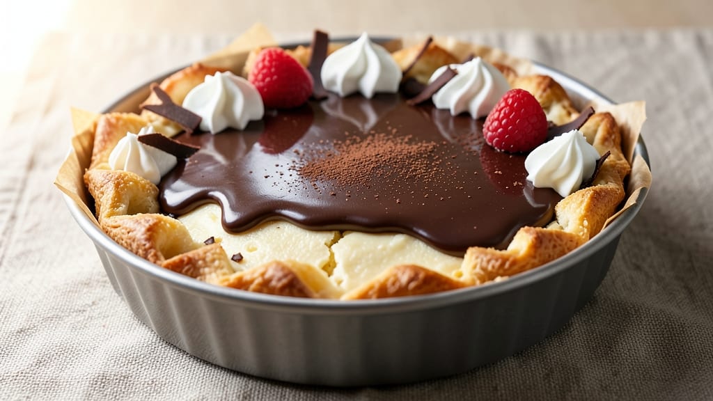 Bavarian Chocolate Cheesecake Recipe: Coffee-Infused Fudge Swirls and Buttery Crust