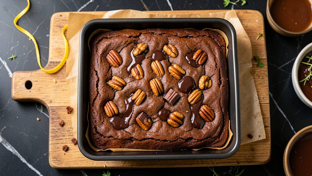 Brownie Recipe Using German Chocolate Cake Mix: Triple-Layered Crunch With Toasted Pecans