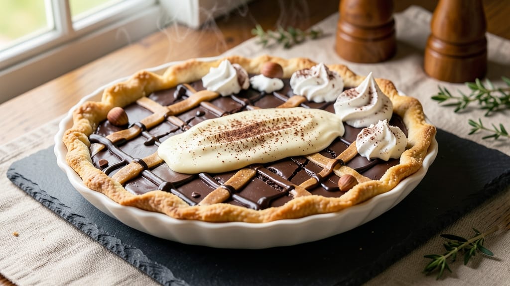 Bittersweet Chocolate Pie Recipe: Deep Cocoa Crunch With Coffee-Enhanced Filling
