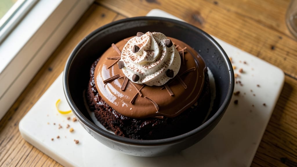 Brownie Chocolate Pudding Cool Whip Recipe: Fudgy-Base Layered Dessert in One Bowl