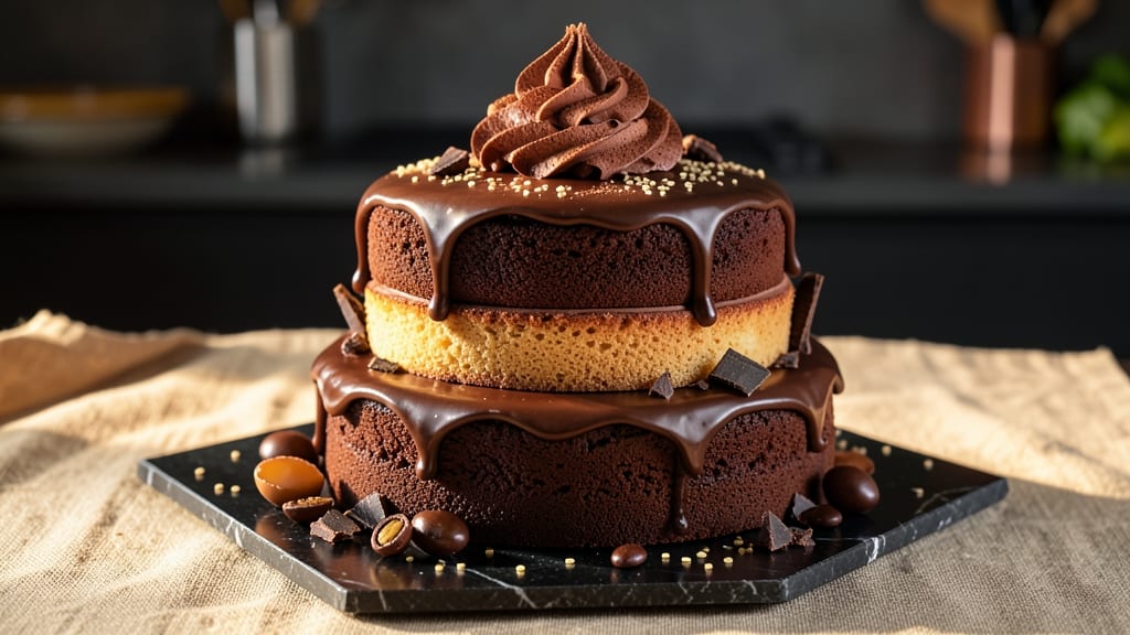 Bigger Bolder Baking Chocolate Cake Recipe: Towering Height With Secret Coffee Boost