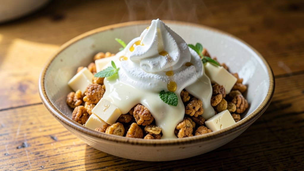 Cereal and White Chocolate Recipe: Triple-Layered Crunch With Cereal Clusters