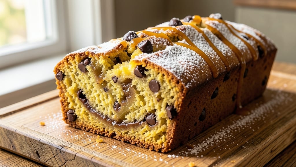 Banana Chocolate Chip Loaf Cake Recipe: Moist Layers With Banana Brightness