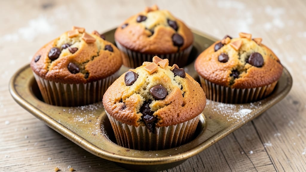 Brown Butter Chocolate Chip Muffins Recipe: Nutty Depth and Melty Chunks in One Bake