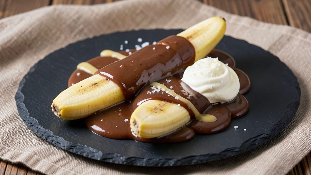 Banana Melted Chocolate Recipe: Warm Caramelized Layers With Silky Ganache