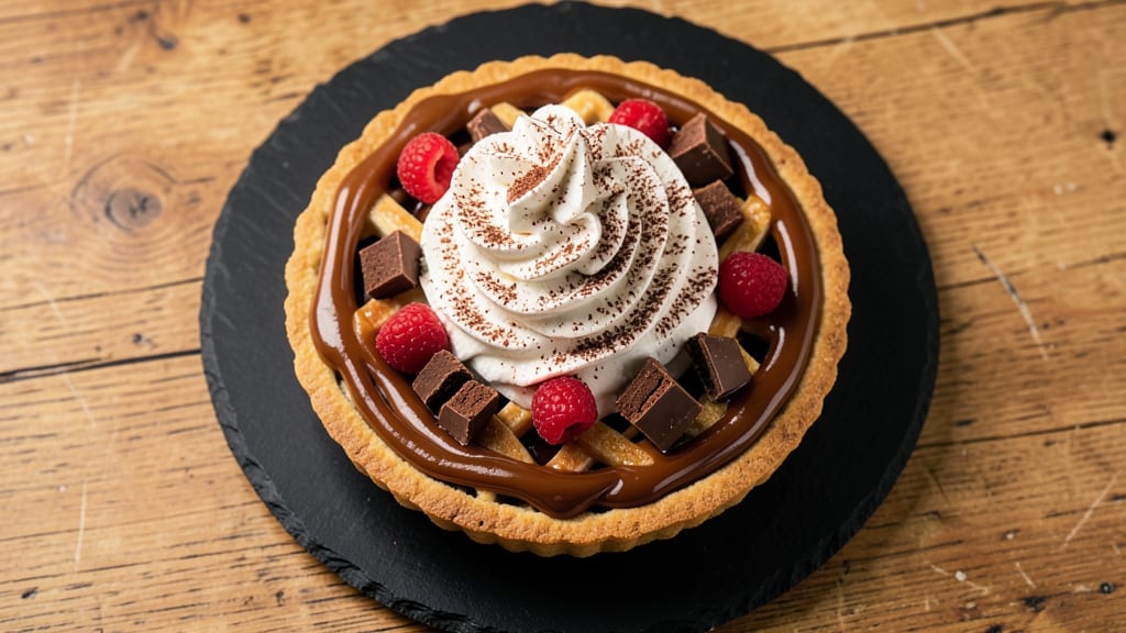 Boston Pizza Chocolate Explosion Recipe: Molten Fudge Hearts With Coffee-Infused Crunch