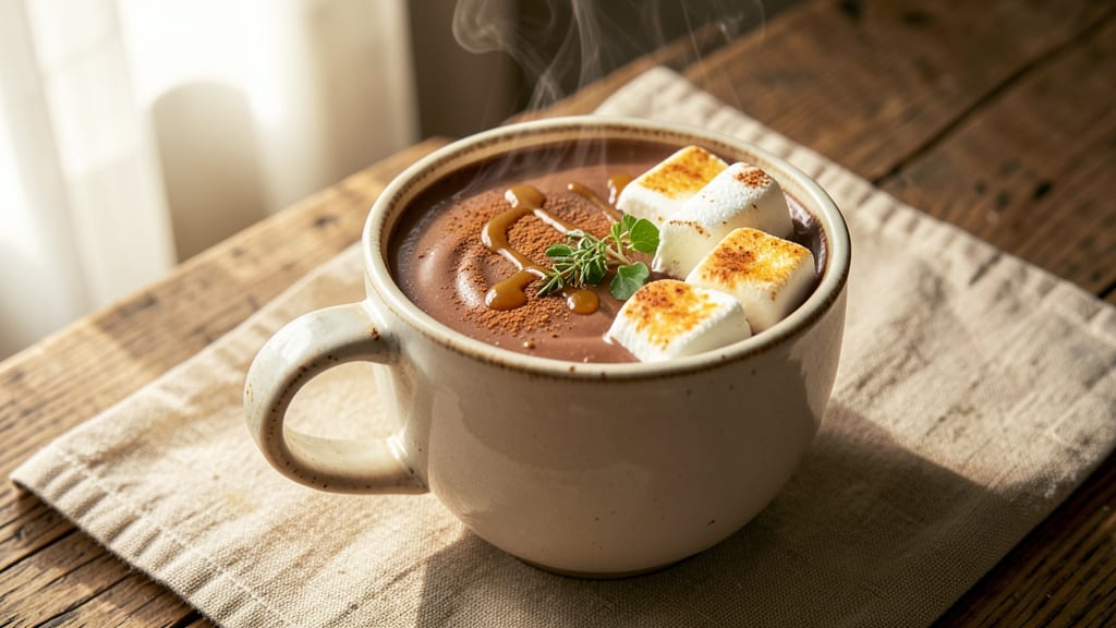 Bedtime Hot Chocolate Recipe: Marshmallow-Topped Warmth in Minutes