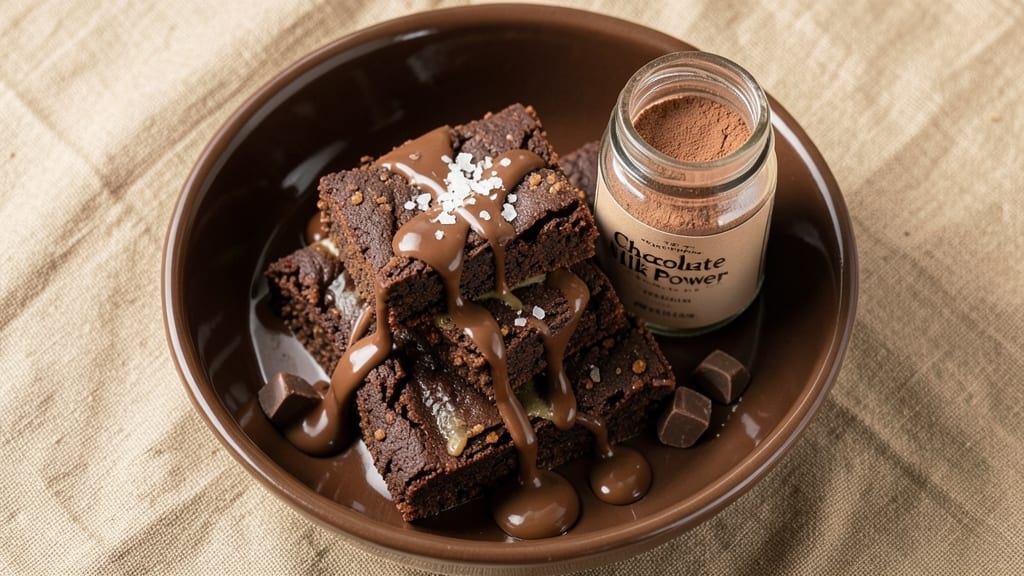 Brownie Recipe With Chocolate Milk Powder: Ultra Fudgy, Crunchy-Topped Magic