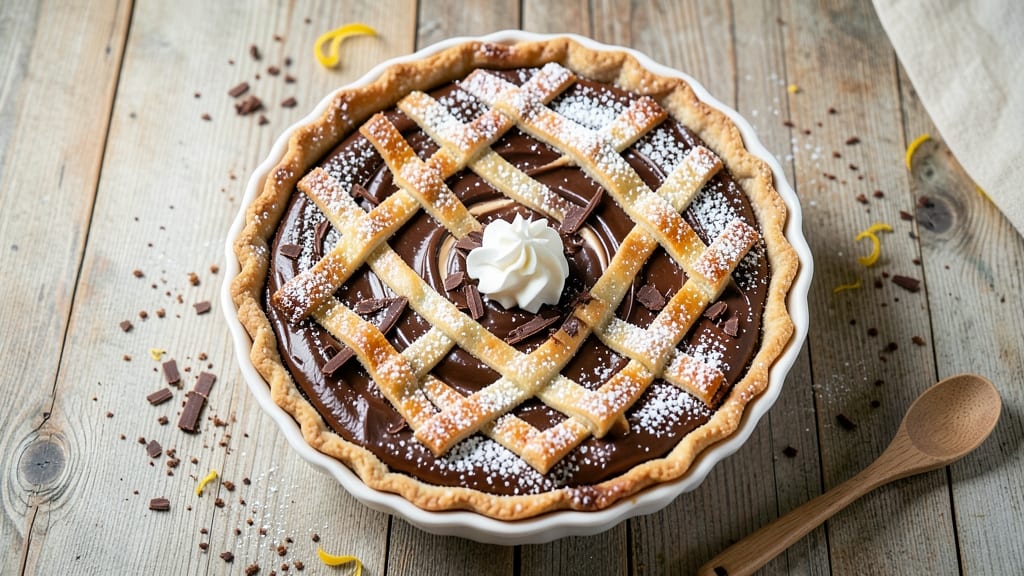 Bishop's Buffet Chocolate Pie Recipe: Coffee-Infused Layers with Crispy Crust