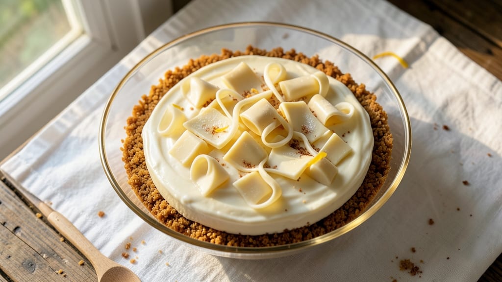 Baker's White Chocolate Cheesecake Recipe: Velvet Smoothness With Crispy Graham Top
