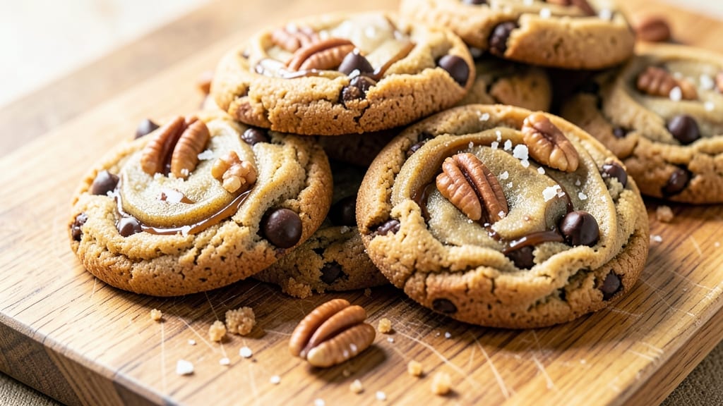 Chewy Chocolate Chip Pecan Cookies Recipe: Triple-Layered Crunch With Nutty Sweetness