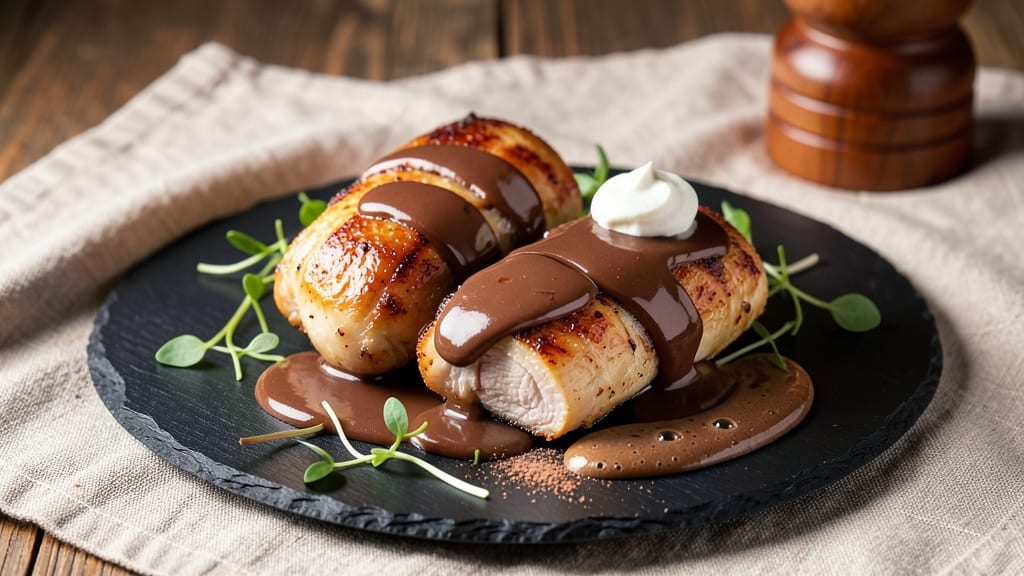 Chicken With Chocolate Sauce Recipe: Sweet-Savory Balance That Shocks Your Taste Buds
