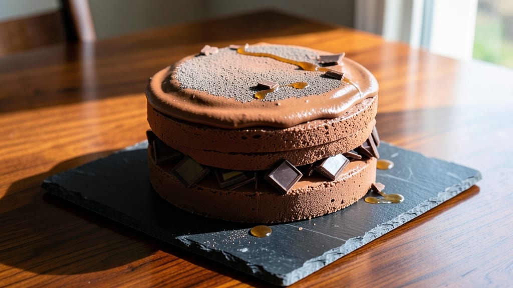 Belgian Chocolate Mousse Cake Recipe: Triple-Layered Crunch and Coffee-Infused Luxe