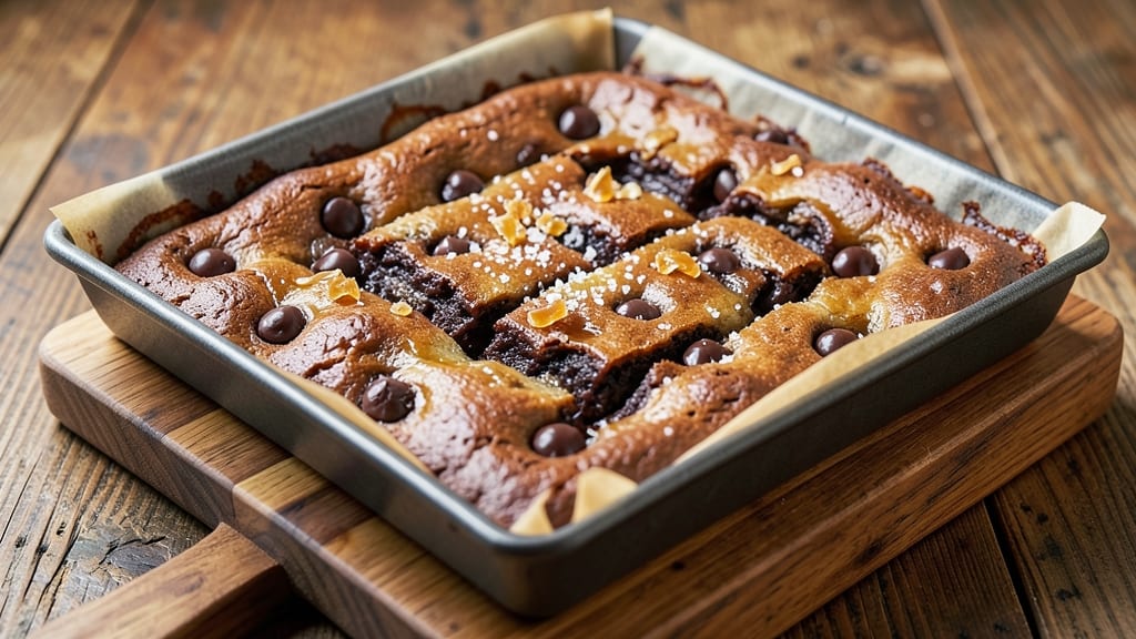 Brownie Recipe With Oil and Chocolate Chips: Fudgy Cracks and Ultra Rich Chocolate Depth