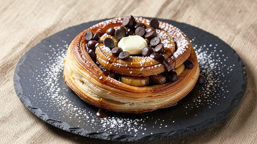Banana Chocolate Puff Pastry Recipe: Flaky Layers with Melty Chocolate Swirls