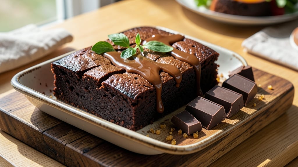 Brownie Recipe With Semi-Sweet Chocolate Bars: Fudgy Cracks and Nutty Depth Without Chilling