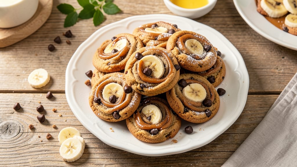 Brown Butter Banana Chocolate Chip Cookies Recipe: Nutty Depth and Caramelized Banana Swirls