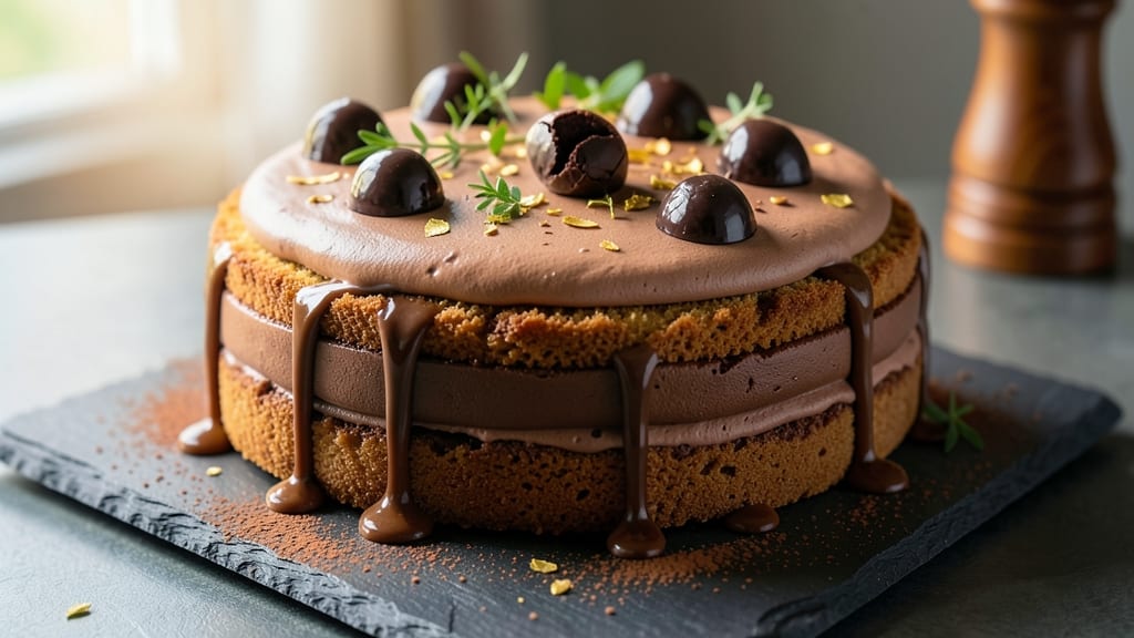 Belgian Chocolate Truffle Cake Recipe: Triple-Layered Decadence With Coffee-Infused Ganache