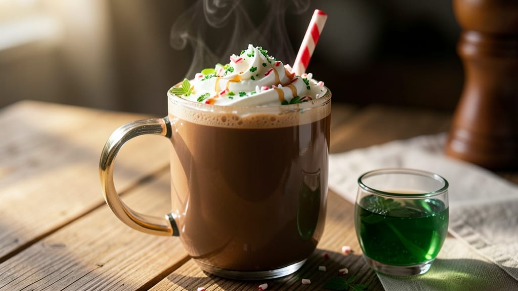 Boozy Peppermint Hot Chocolate Recipe: Spiked Holiday Sip With Minty Freshness