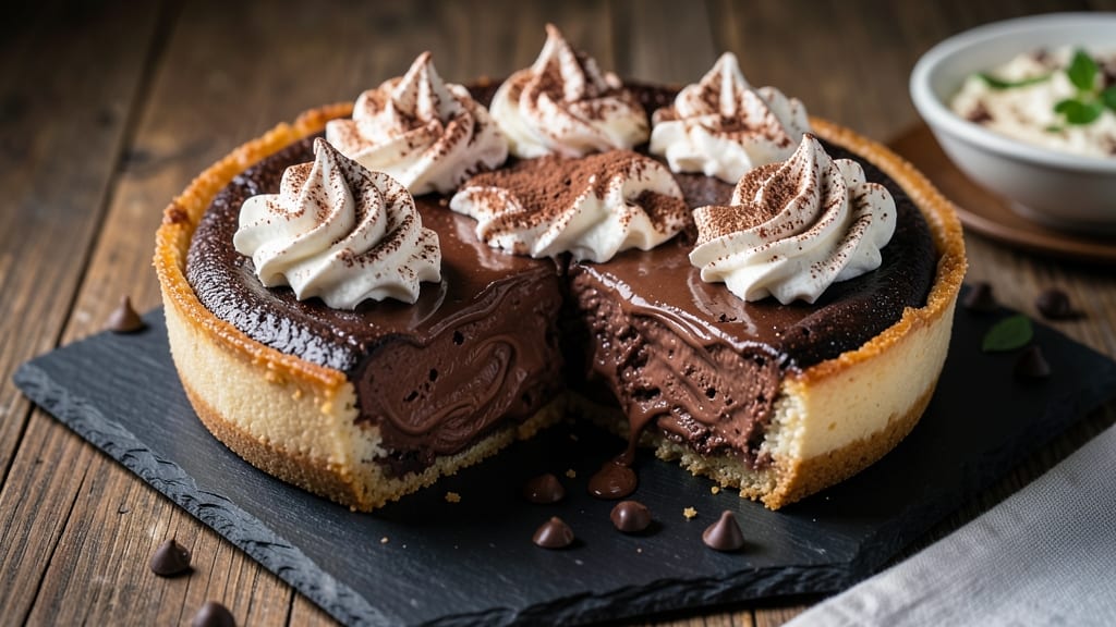 Best Chocolate Burnt Cheesecake Recipe: Charred Top, Cool Fudge Core Contrast