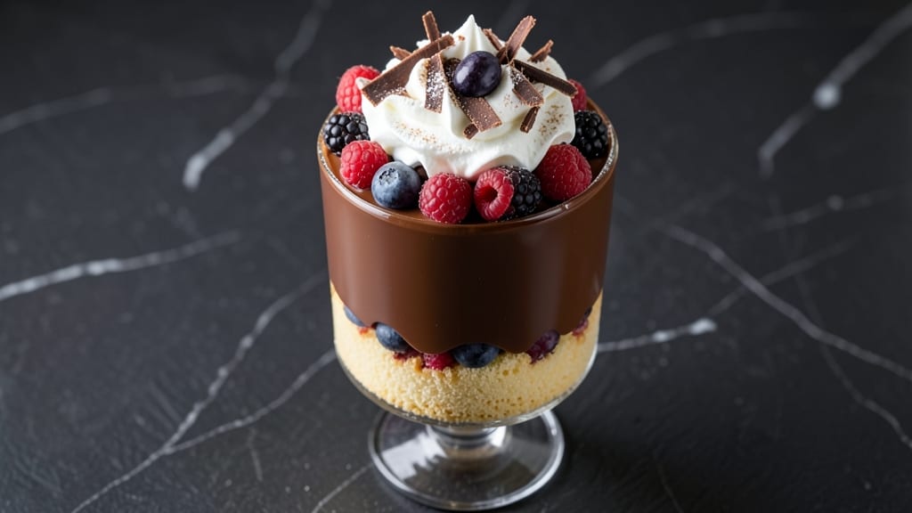 Berry Chocolate Trifle Recipe: Layers of Berries and Crunchy Chocolate Magic
