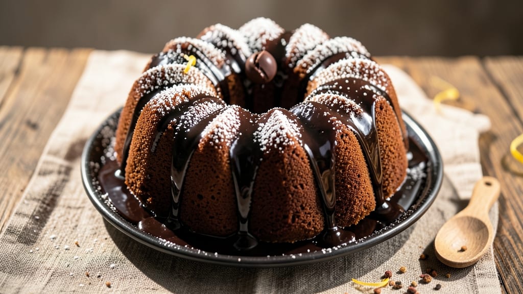 Best Chocolate Bundt Cake Recipe Using Box Mix: Triple-Layered Fudge Swirls With Coffee Boost