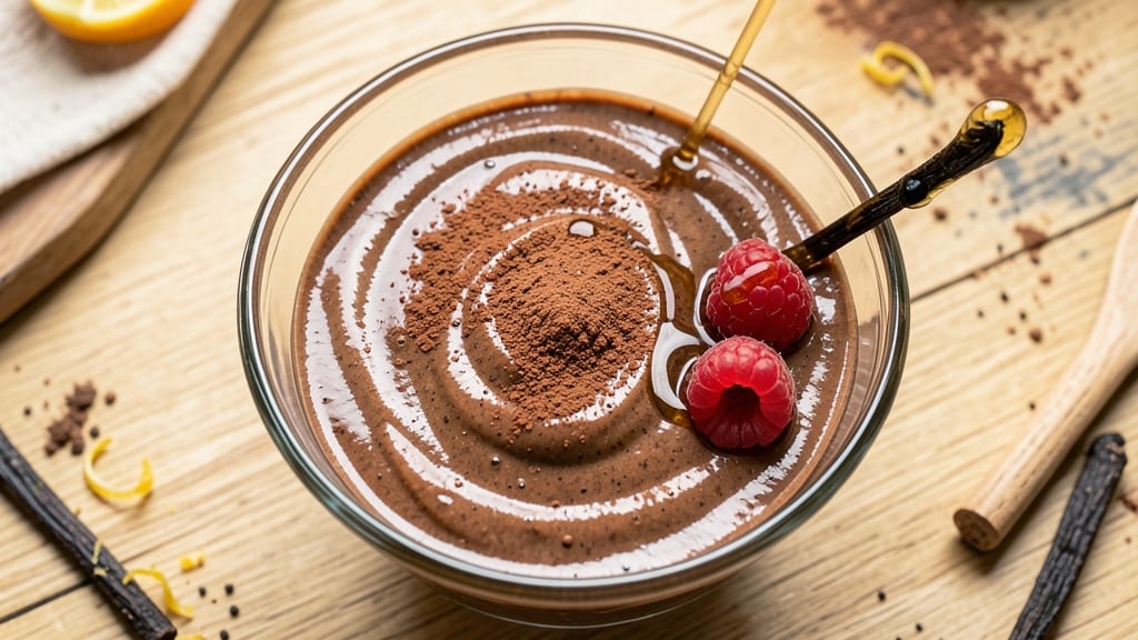 Blended Chocolate Chia Pudding Recipe: Velvety Thick Texture Without Chia Taste