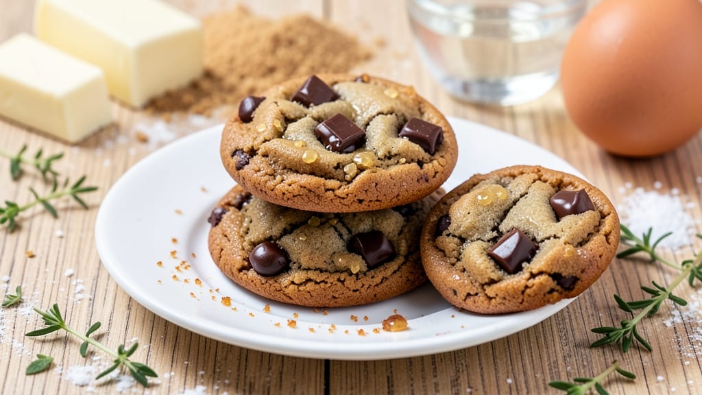 Brown Chocolate Chip Cookie Recipe: Deep Cocoa Crunch With Warm Fudge Rivers